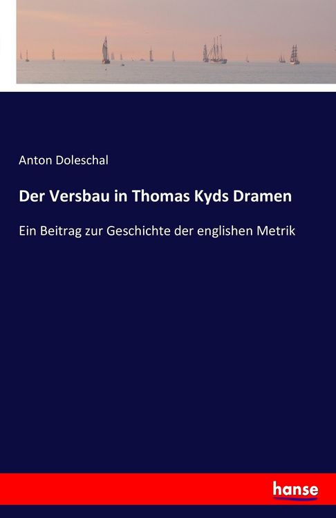Produktbild: Der Versbau in Thomas Kyds Dramen