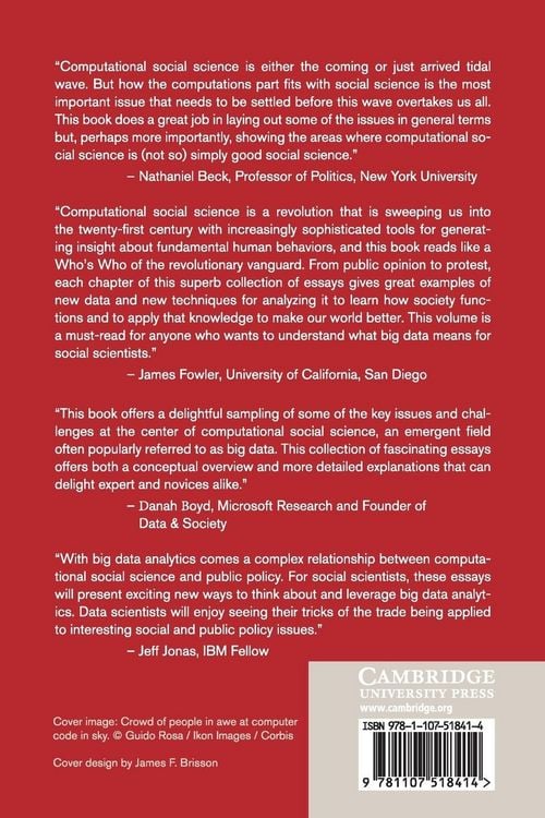 Produktbild: Computational Social Science