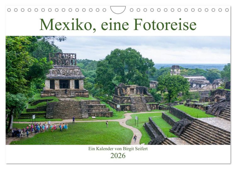 Produktbild: Mexiko, eine Fotoreise (Wandkalender 2026 DIN A4 quer), CALVENDO Monatskalender
