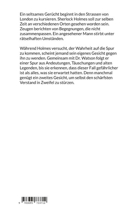 Produktbild: Sherlock Holmes und das zweite Gesicht