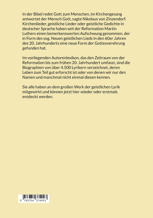 Produktbild: Autorenlexikon geistlicher Lyrik deutscher Sprache, Band 1