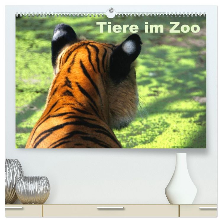 Produktbild: Tiere im Zoo (hochwertiger Premium Wandkalender 2026 DIN A2 quer), Kunstdruck in Hochglanz