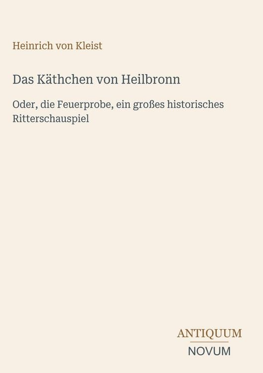 Produktbild: Das K&auml;thchen von Heilbronn