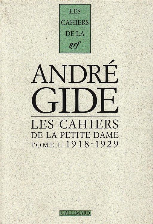 Produktbild: Cahiers Andr&eacute; Gide