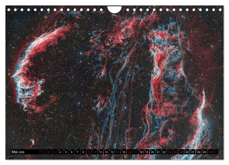 Produktbild: Deepsky 2026 (Wandkalender 2026 DIN A4 quer), CALVENDO Monatskalender