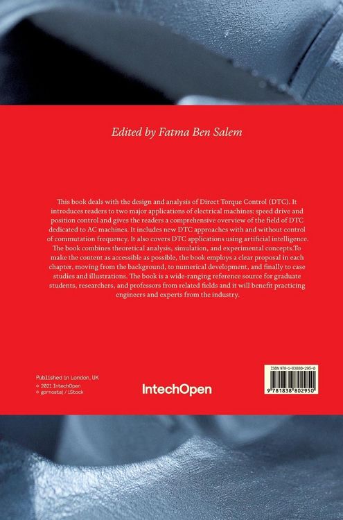 Produktbild: Direct Torque Control Strategies of Electrical Machines