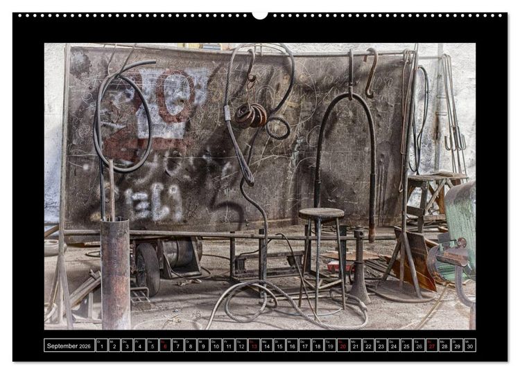 Produktbild: Fierovend! Feierabend beim Bremer Vulkan - das Ende einer &Auml;ra (hochwertiger Premium Wandkalender 2026 DIN A2 quer), Kunstdruck in Hochglanz
