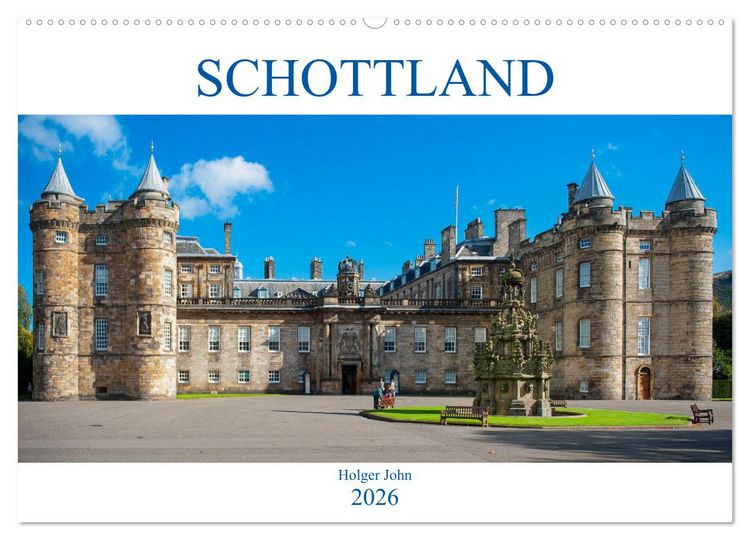Produktbild: Blickpunkte SCHOTTLAND (Wandkalender 2026 DIN A2 quer), CALVENDO Monatskalender