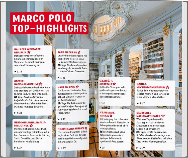 Produktbild: MARCO POLO Reisef&uuml;hrer Weimar