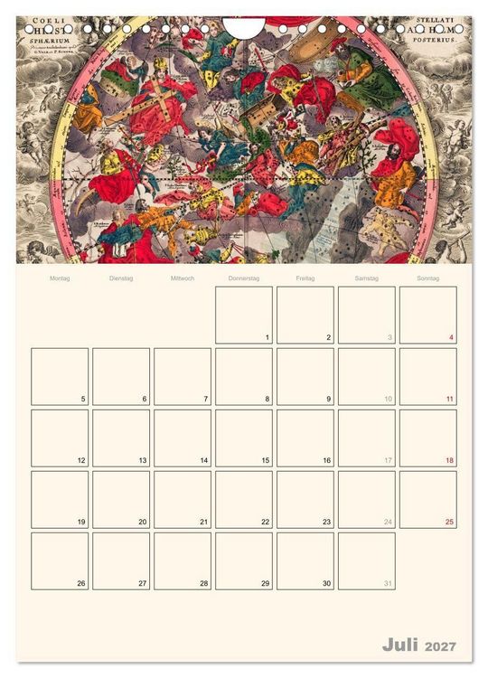 Produktbild: Zu den Sternen - mit Planerfunktion (Wandkalender 2027 DIN A4 hoch), CALVENDO Monatskalender