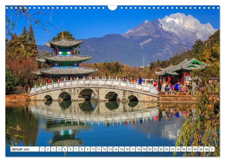 Produktbild: Zauber Chinas (Wandkalender 2026 DIN A3 quer), CALVENDO Monatskalender