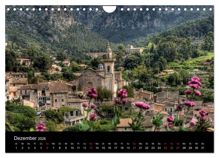 Produktbild: Mallorca 2026 - Mallorquinische Tr&auml;ume (Wandkalender 2026 DIN A4 quer), CALVENDO Monatskalender