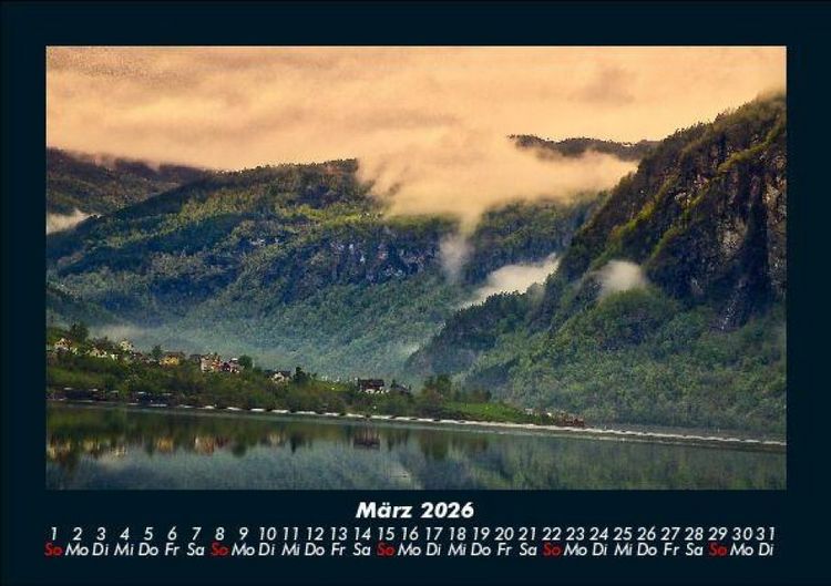 Produktbild: Bergige Welten 2026 Fotokalender DIN A5