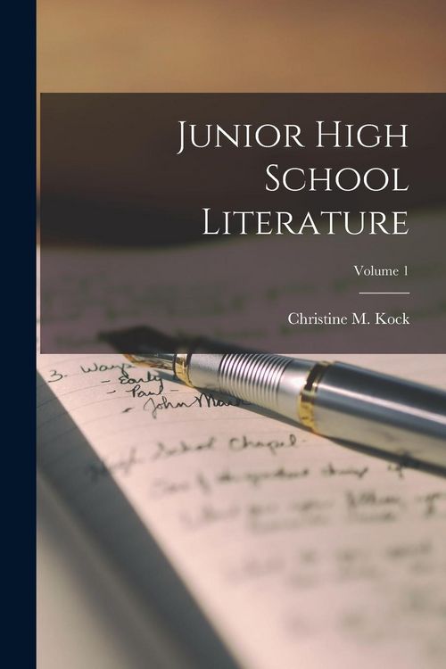 Produktbild: Junior High School Literature; Volume 1