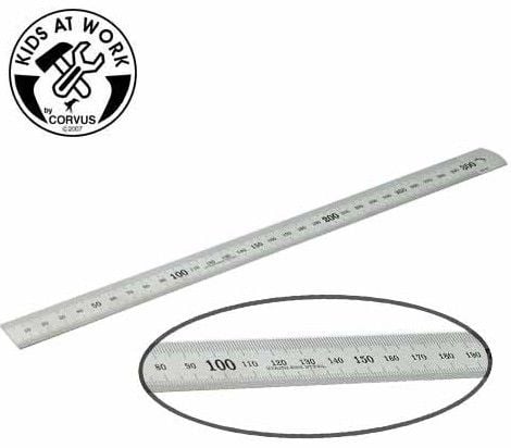 Produktbild: Kids at work: Stahllineal, 30 cm