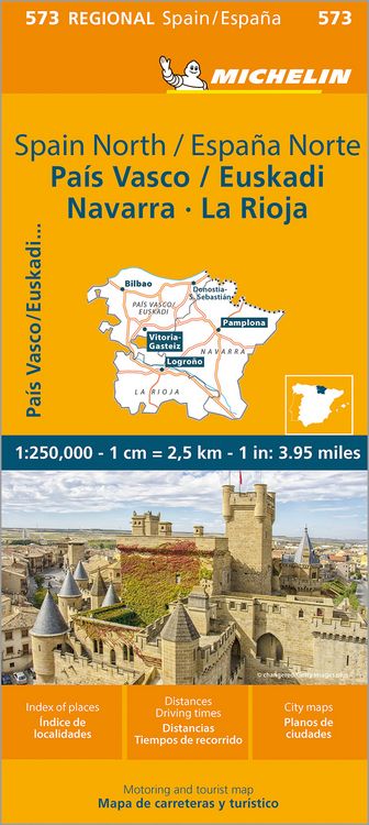 Produktbild: Michelin Baskenland, Navarra, Rioja