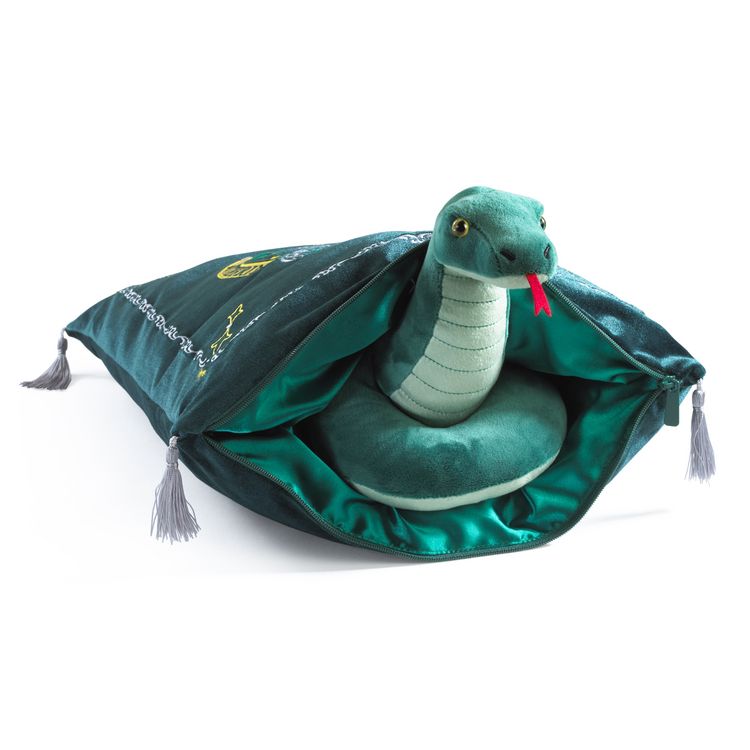 Produktbild: HP Kissen+Pl&uuml;sch Slytherin