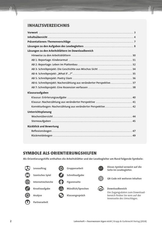 Produktbild: Feuerwanzen l&uuml;gen nicht &ndash; Stefanie H&ouml;fler &ndash; Lehrerheft