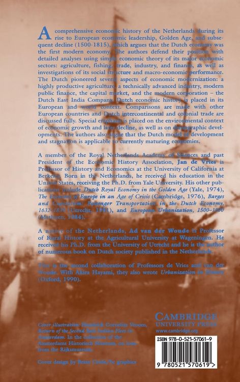 Produktbild: The First Modern Economy