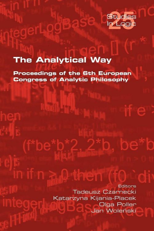 Produktbild: The Analytical Way. Proceedings of the 6th European Congress of Analytic Philosophy