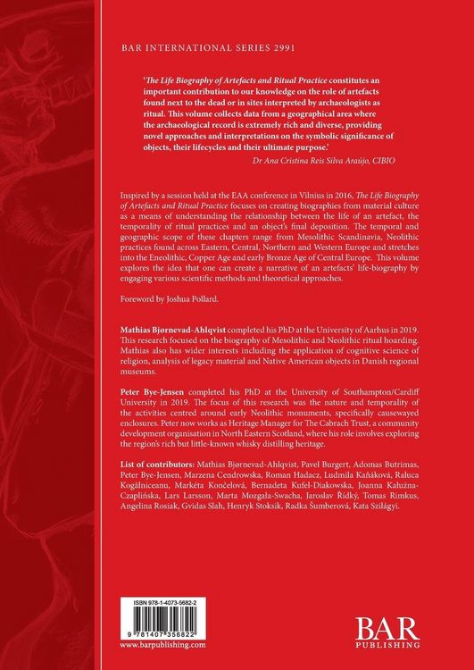 Produktbild: The Life Biography of Artefacts and Ritual Practice