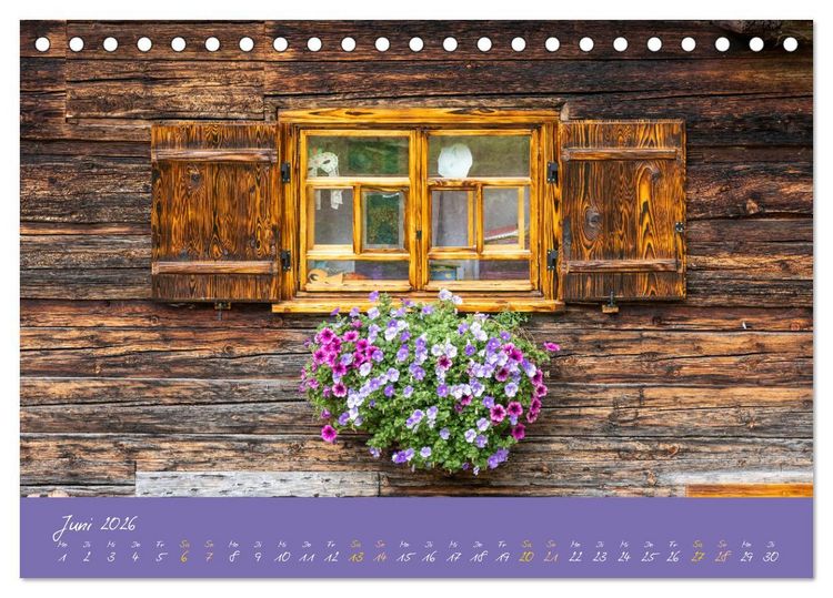 Produktbild: Fenster & Fassade (Tischkalender 2026 DIN A5 quer), CALVENDO Monatskalender