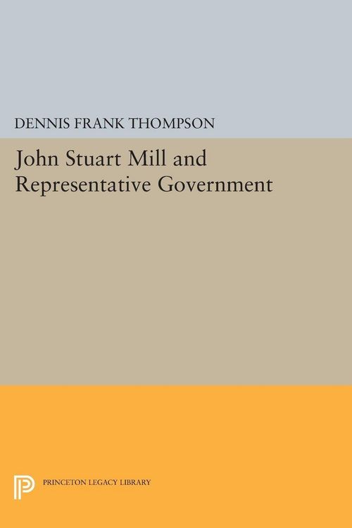 Produktbild: John Stuart Mill and Representative Government