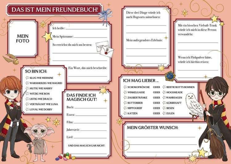 Produktbild: Harry Potter: Meine Freunde