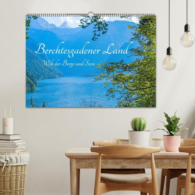 Produktbild: Berchtesgadener Land - Welt der Berge und Seen (Wandkalender 2027 DIN A2 quer), CALVENDO Monatskalender