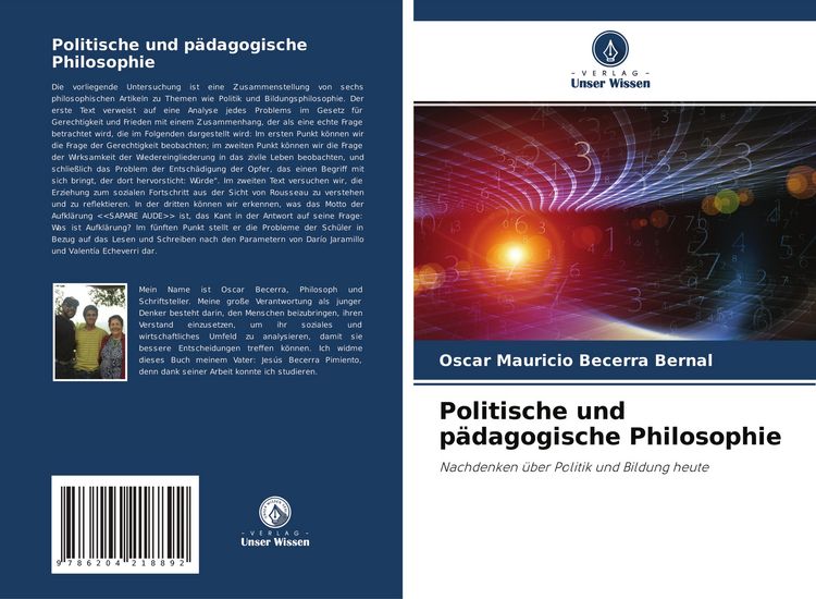 Produktbild: Politische und p&auml;dagogische Philosophie