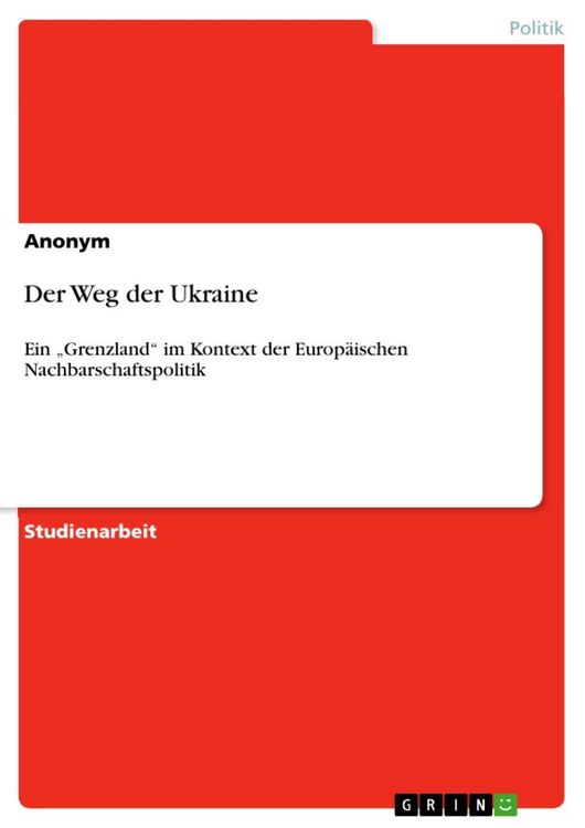 Produktbild: Der Weg der Ukraine