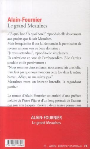 Produktbild: Le grand Meaulnes
