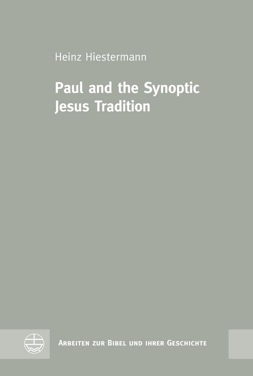 Produktbild: Paul and the Synoptic Jesus Tradition