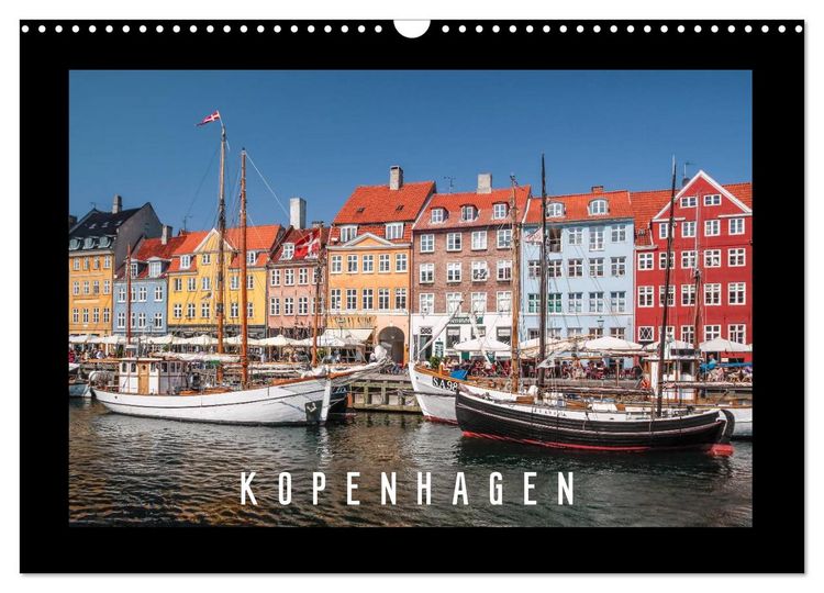Produktbild: Kopenhagen (Wandkalender 2026 DIN A3 quer), CALVENDO Monatskalender