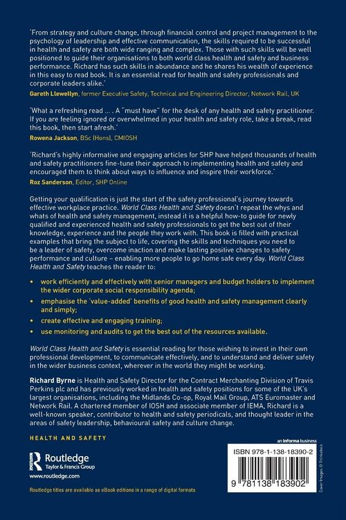 Produktbild: World Class Health and Safety