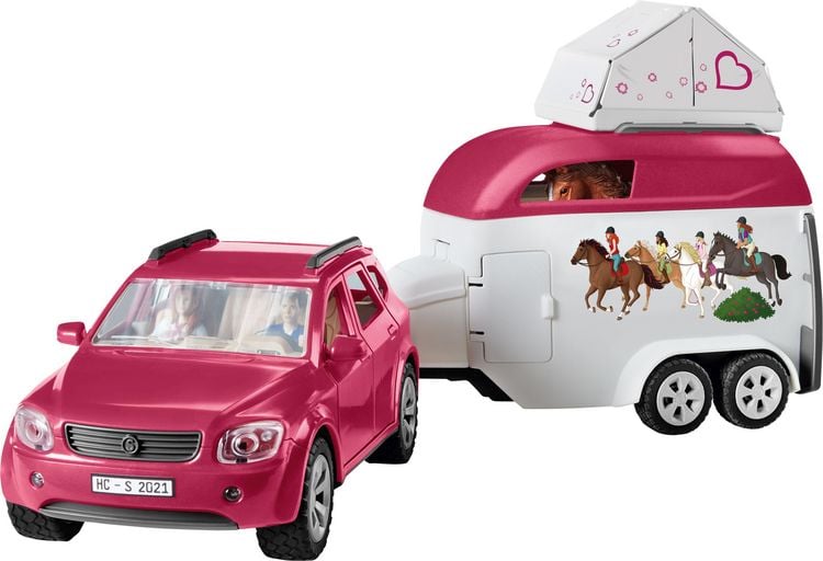 Produktbild: schleich&reg; Horse Club 42535 Abenteuer mit Auto und Pferdeanh&auml;nger