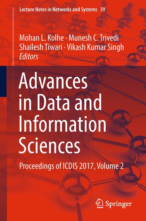 Produktbild: Advances in Data and Information Sciences