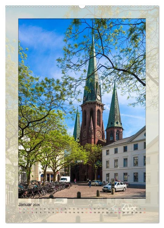 Produktbild: Oldenburger Spitzen (Wandkalender 2026 DIN A2 hoch), CALVENDO Monatskalender