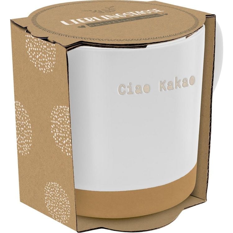 Produktbild: GRUSS & CO Tasse mit Gravur "Ciao Kakao"