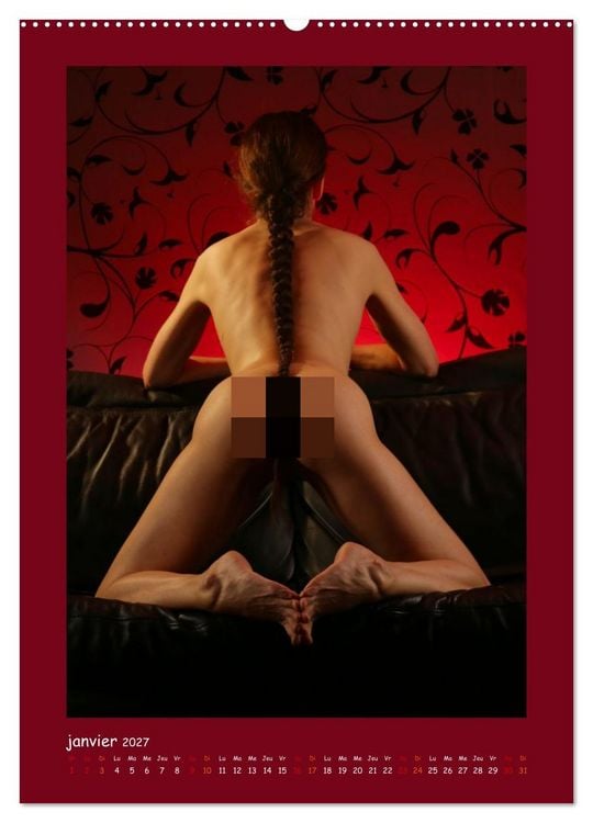 Produktbild: Fesses allemandes nues (Calendrier mural 2027 DIN A2 horizontal), CALVENDO calendrier mensuel