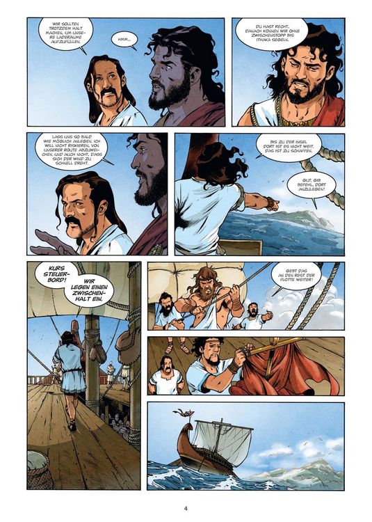 Produktbild: Mythen der Antike: Die Odyssee (Graphic Novel)