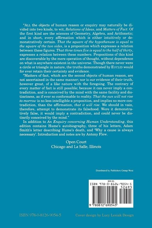 Produktbild: An Enquiry Concerning Human Understanding
