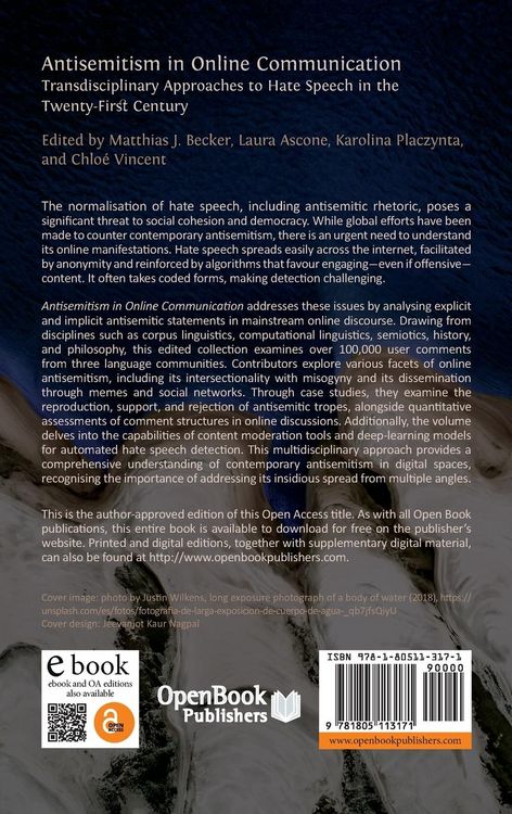 Produktbild: Antisemitism in Online Communication