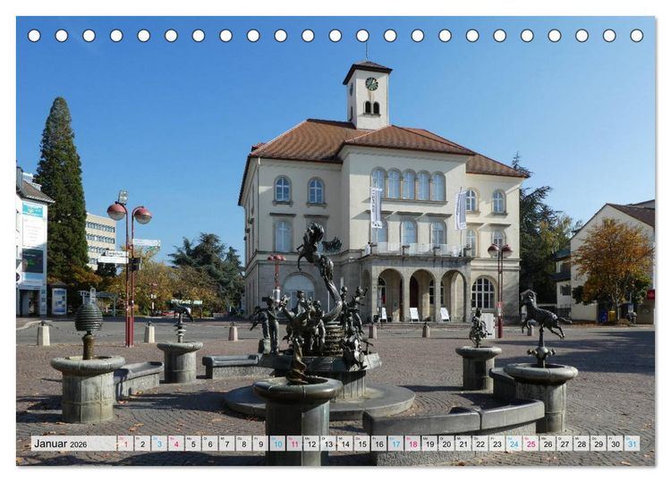 Produktbild: Sindelfingen - Historische Altstadt (Tischkalender 2026 DIN A5 quer), CALVENDO Monatskalender
