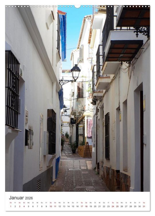 Produktbild: Marbella - Die Costa del Sol in Hochform (Wandkalender 2026 DIN A2 hoch), CALVENDO Monatskalender