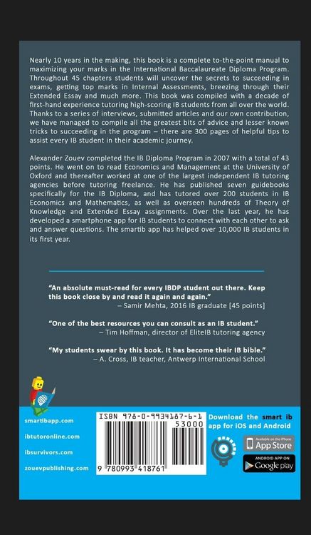 Produktbild: 45 Tips, Tricks, and Secrets for the Successful International Baccalaureate [IB] Student