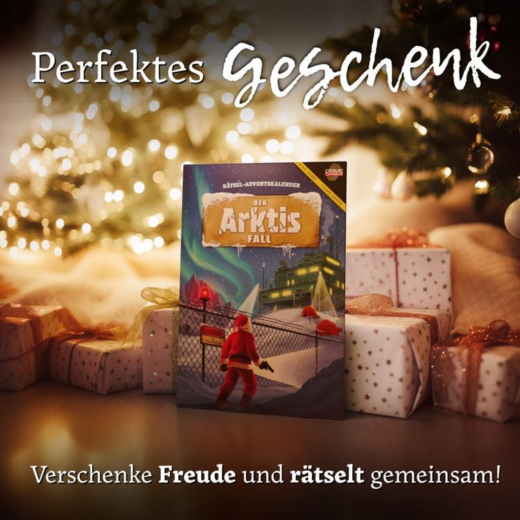 Produktbild: CRIMECASES R&auml;tsel-Adventskalender: Der Arktis Fall