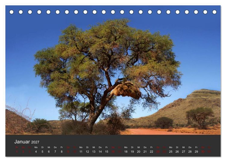 Produktbild: S&uuml;dafrika - Einzigartige Natursch&ouml;nheit (Tischkalender 2027 DIN A5 quer), CALVENDO Monatskalender