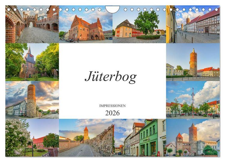 Produktbild: J&uuml;terbog Impressionen (Wandkalender 2026 DIN A4 quer), CALVENDO Monatskalender