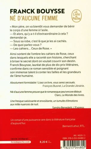 Produktbild: N&eacute; d'aucune femme